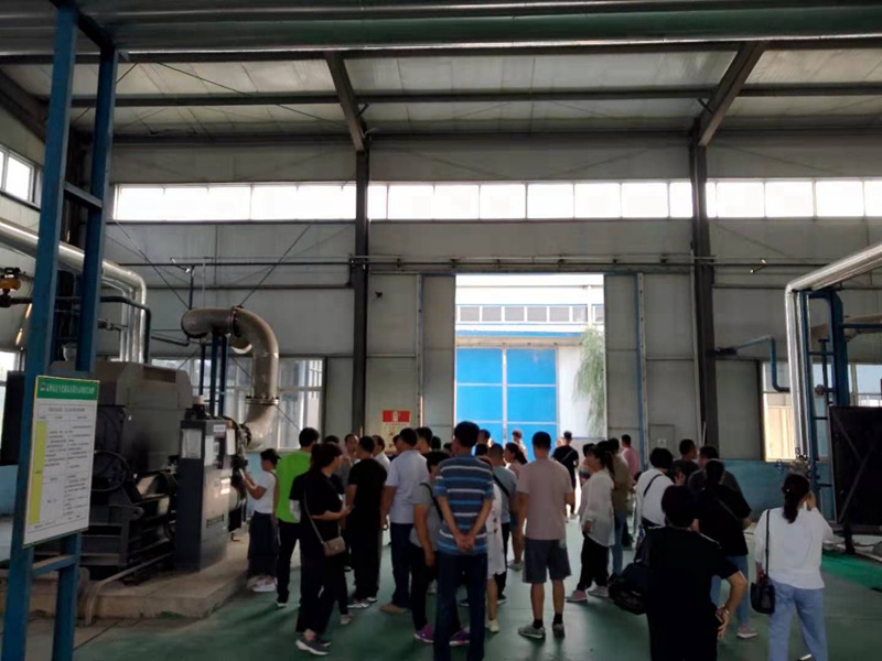 河北衡水饒陽縣農（nóng）資（zī）精英到訪羞羞视频生化孟州（zhōu）園（yuán）區(圖2)
