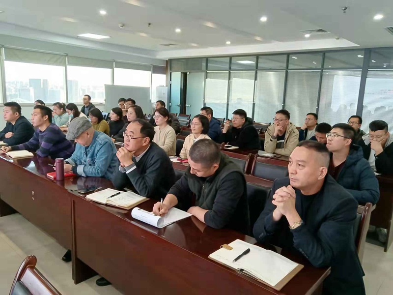 交流（liú）促進（jìn）步（bù） 攜手共成長——我公司組織全體員工開展財稅知識專題培訓(圖2)
