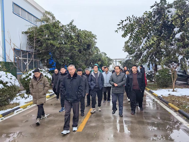 山東聊城茌平製劑客戶團蒞臨羞羞视频生化(圖2)