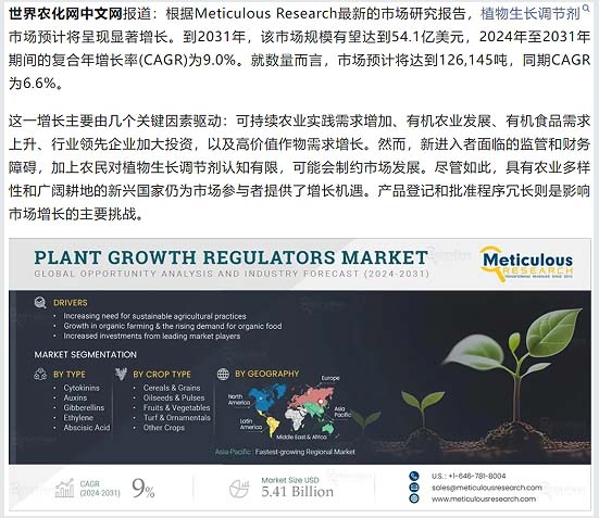 有机农（nóng）业兴起（qǐ）带动植调剂（jì）市（shì）场(图1)