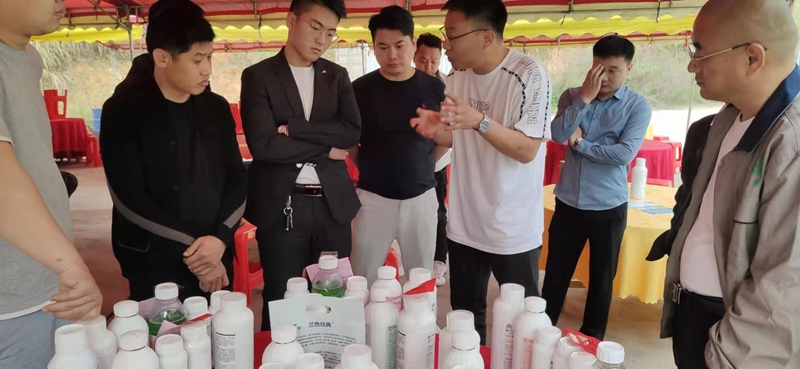 恭賀（hè）羞羞视频生化廣西靚啟綠豐農資公司產品直銷（xiāo）會勝利（lì）召開（kāi）(圖2)